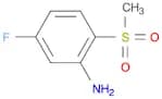 5-Fluoro-2-(methylsulfonyl)aniline