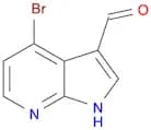 1H-Pyrrolo[2,3-b]pyridine-3-carboxaldehyde, 4-bromo-