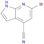 6-bromo-1H-pyrrolo[2,3-b]pyridine-4-carbonitrile