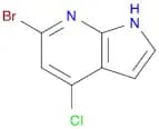 6-bromo-4-chloro-1H-pyrrolo[2,3-b]pyridine