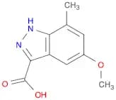 1H-Indazole-3-carboxylic acid, 5-methoxy-7-methyl-