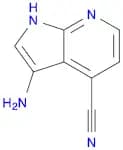 3-amino-1H-pyrrolo[2,3-b]pyridine-4-carbonitrile