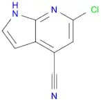 1H-Pyrrolo[2,3-b]pyridine-4-carbonitrile, 6-chloro-