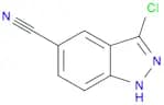 1H-Indazole-5-carbonitrile, 3-chloro-