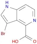 3-Bromo-1H-pyrrolo[3,2-c]pyridine-4-carboxylic acid