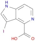 3-Iodo-1H-pyrrolo[3,2-c]pyridine-4-carboxylic acid