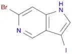 1H-Pyrrolo[3,2-c]pyridine, 6-bromo-3-iodo-