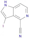3-Iodo-1H-pyrrolo[3,2-c]pyridine-4-carbonitrile