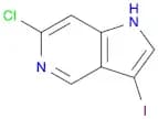 1H-Pyrrolo[3,2-c]pyridine, 6-chloro-3-iodo-