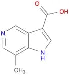 7-Methyl-1H-pyrrolo[3,2-c]pyridine-3-carboxylic acid
