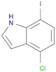 1H-Indole, 4-chloro-7-iodo-