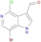 7-Bromo-4-chloro-1H-pyrrolo[3,2-c]pyridine-3-carbaldehyde