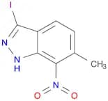 3-iodo-6-methyl-7-nitro-1H-indazole