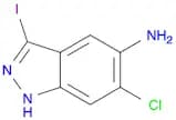 1H-Indazol-5-amine, 6-chloro-3-iodo-