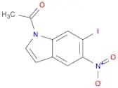 Ethanone, 1-(6-iodo-5-nitro-1H-indol-1-yl)-