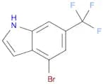 1H-Indole, 4-broMo-6-(trifluoroMethyl)-