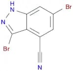 3,6-Dibromo-1H-indazole-4-carbonitrile