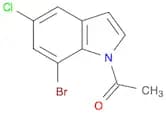 1-(7-Bromo-5-chloro-1H-indol-1-yl)ethanone