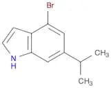 1H-Indole, 4-broMo-6-(1-Methylethyl)-