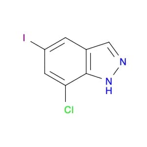 1H-Indazole, 7-chloro-5-iodo-