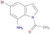 1-(7-Amino-5-bromo-1H-indol-1-yl)ethanone