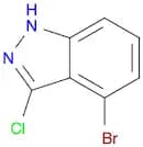 1H-Indazole, 4-bromo-3-chloro-