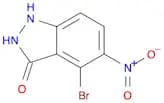 4-bromo-5-nitro-1,2-dihydroindazol-3-one