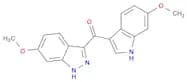 Methanone, (6-methoxy-1H-indazol-3-yl)(6-methoxy-1H-indol-3-yl)-