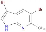 3,5-Dibromo-6-methyl-1H-pyrrolo[2,3-b]pyridine