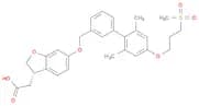 [(3S)-6-({3-[4-(3-methanesulfonylpropoxy)-2,6-dimethylphenyl]phenyl}methoxy)-2,3-dihydro-1-benzofu…
