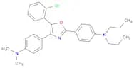 4-[5-(2-Chlorophenyl)-4-[4-(dimethylamino)phenyl]-2-oxazolyl]-N,N-dipropylbenzenamine