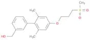 (2',6'-Dimethyl-4'-(3-(methylsulfonyl)propoxy)-[1,1'-biphenyl]-3-yl)methanol