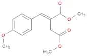 Butanedioic acid, [(4-methoxyphenyl)methylene]-, dimethyl ester, (2E)- (9CI)