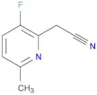 2-(3-fluoro-6-methylpyridin-2-yl)acetonitrile