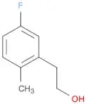 2-(5-fluoro-2-methylphenyl)ethan-1-ol