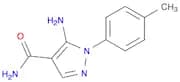 5-amino-1-(4-methylphenyl)-1H-pyrazole-4-carboxamide