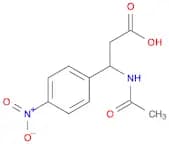3-Acetamido-3-(4-nitrophenyl)propanoic acid