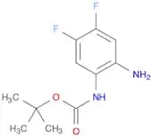 Carbamic acid, N-(2-amino-4,5-difluorophenyl)-, 1,1-dimethylethyl ester