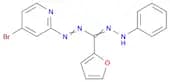 Methanone, [2-(4-bromo-2-pyridinyl)diazenyl]-2-furanyl-, 2-phenylhydrazone