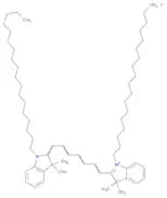 3H-Indolium, 2-[7-(1,3-dihydro-3,3-dimethyl-1-octadecyl-2H-indol-2-ylidene)-1,3,5-heptatrien-1-yl]…