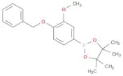 2-(4-(Benzyloxy)-3-methoxyphenyl)-4,4,5,5-tetramethyl-1,3,2-dioxaborolane