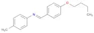 Benzenamine, N-[(4-butoxyphenyl)methylene]-4-methyl-, [N(E)]-