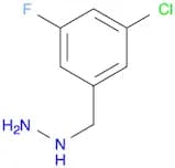 [(3-chloro-5-fluorophenyl)methyl]hydrazine