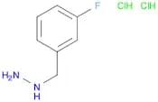 Hydrazine, [(3-fluorophenyl)methyl]-, hydrochloride (1:2)