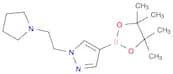 1H-Pyrazole, 1-[2-(1-pyrrolidinyl)ethyl]-4-(4,4,5,5-tetramethyl-1,3,2-dioxaborolan-2-yl)-