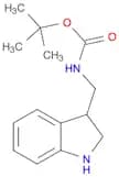 Carbamic acid, N-[(2,3-dihydro-1H-indol-3-yl)methyl]-, 1,1-dimethylethyl ester