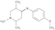 Benzenamine, 4-methoxy-N-(1,2,5-trimethyl-4-piperidinylidene)-