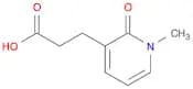 3-Pyridinepropanoic acid, 1,2-dihydro-1-methyl-2-oxo-