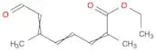 2,4,6-Octatrienoicacid, 2,6-dimethyl-8-oxo-, ethyl ester