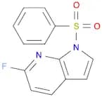 6-Fluoro-1-(phenylsulfonyl)-1H-pyrrolo[2,3-b]pyridine